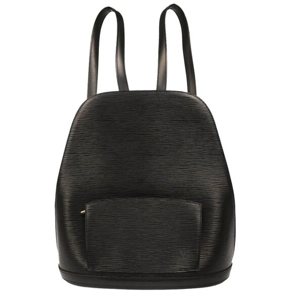Louis Vuitton Black Epi Gobelins Backpack - Picture 1 of 10
